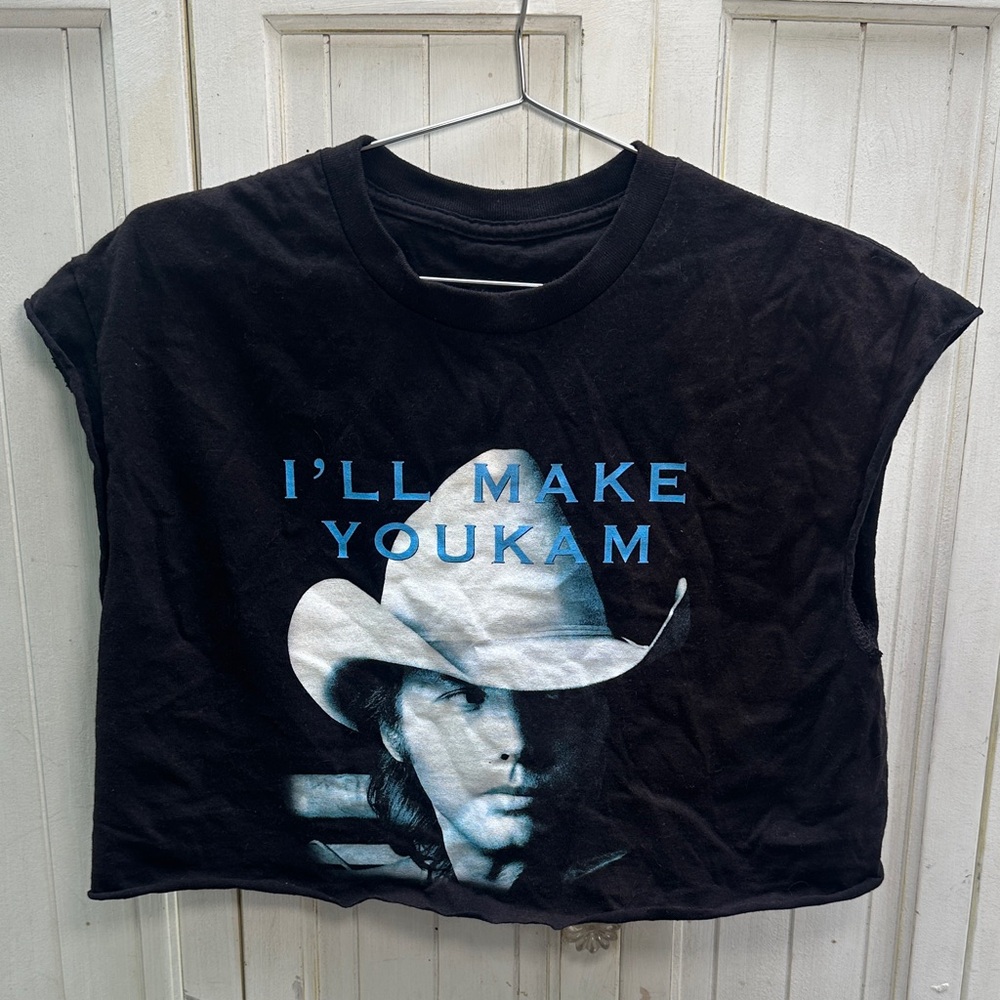 Dwight Youkam Cropped tee